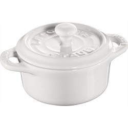 Staub Mini Cocotte Okrągły - 200 ml, Biały