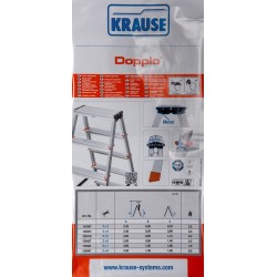 Drabina dwustronna Krause Dopplo 120403