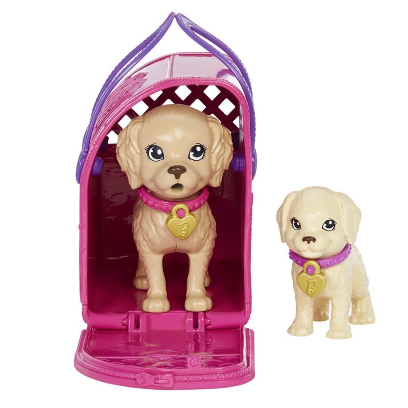 Barbie Adopcja piesków Zestaw + lalka HKD86 Barbie Adopcja piesków Zestaw + lalka HKD86