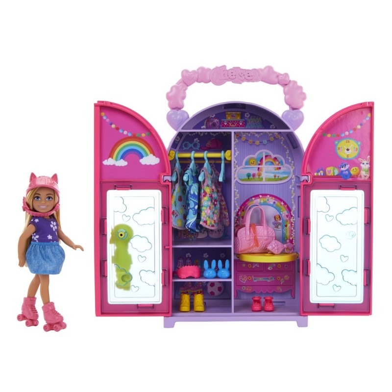 Barbie Szafa Chelsea Zestaw + Lalka Barbie Szafa Chelsea Zestaw + Lalka