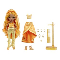 Rainbow High CORE Fashion Doll- Meena Fleur (Saffron)