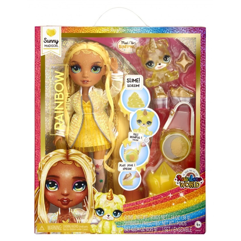 Lalka MGA Classic Rainbow Fashion Lalka Sunny (yellow) 120186 Lalka MGA Classic Rainbow Fashion Lalka Sunny (yellow) 120186