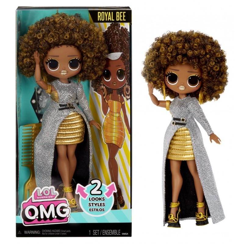 Lalka L.O.L. Surprise! OMG HoS Doll - Royal Bee