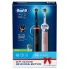 Oral-B Pro 3 3900N Gift Edition Dorosły Obrotowo-pulsacyjna szczoteczka do zębów Czarny, Różowy