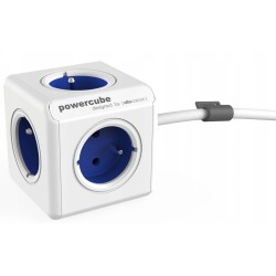Przedłużacz allocacoc PowerCube Extended 2300BL/FREXPC (1,5m kolor niebieski)