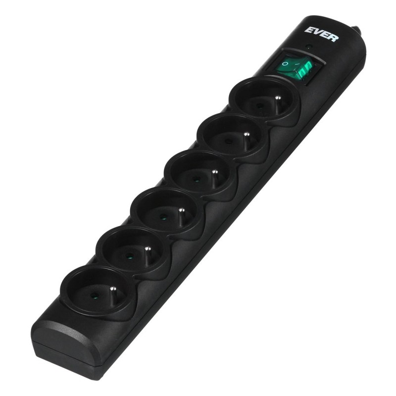 Listwa przeciwprzepięciowa Ever OPTIMA 1,5m (6 x UTE 10 A kolor czarny) (T/LZ08-OPT015/0000) Listwa przeciwprzepięciowa Ever OPTIMA 1,5m (6 x UTE 10 A kolor czarny) (T/LZ08-OPT015/0000)