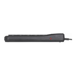 Listwa przeciwprzepięciowa Activejet 5gn/3m/cz (10A 2300W) 3m kolor czarny