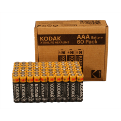 KODAK BATERIE ALKALICZNE XTRALIFE AAA LR3 X 60 SZT.