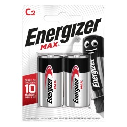 ENERGIZER BATERIA MAX C LR14. 2 szt. Opakowanie ECO