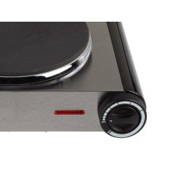 Tristar KP-6248 płyta kuchenna Stal nierdzewna Blat Płyta uszczelniona 2 stref(y)