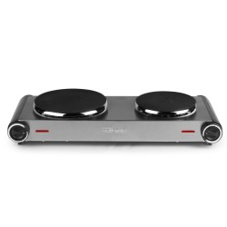 Tristar KP-6248 płyta kuchenna Stal nierdzewna Blat Płyta uszczelniona 2 stref(y)