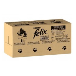 PURINA Felix MIX Smaków - mokra karma dla kota - 120x85 g