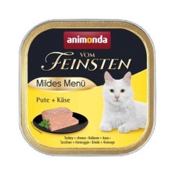 ANIMONDA vom Feinsten Mildes Menu Indyk z serem - mokra karma dla kota - 100g