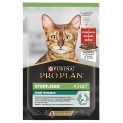 Purina Pro Plan Cat Sterilised Wołowina - mokra karma dla kota - 85 g