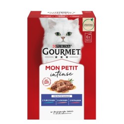 GOURMET Mon Petit Mix Rybny - mokra karma dla kota - 6x50g