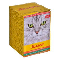 JOSERA Multipack Pate Kurczak kaczka indyk - mokra karma dla kota - 6x85 g