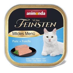 ANIMONDA Vom Feinsten Mildes Menu, Indyk, Pstrąg - mokra karma dla kota - 100 g