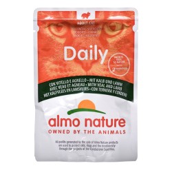 ALMO NATURE Daily Menu Cielęcina z jagnięciną - saszetka 70g