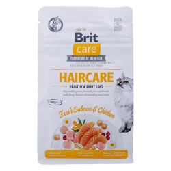 BRIT Care Grain-Free Adult Haircare Healthy&Shiny Coat - sucha karma dla kota - 400 g