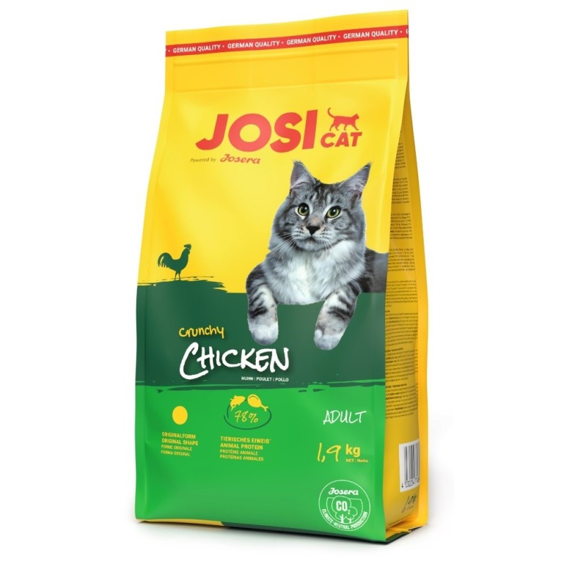 JOSERA JosiCat Crunchy Chicken - sucha karma dla kota - 1,9 kg