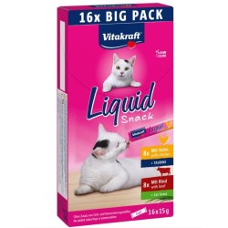 VITAKRAFT CAT LIQUID SNACK multipack 16x15g