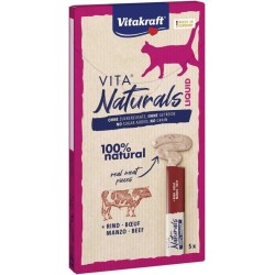 VITAKRAFT VITA NATURALS Liquid wołowina 5x15g