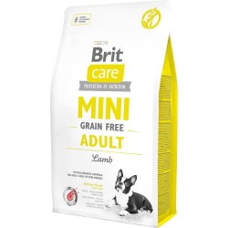 Brit Care Mini Grain Free Adult Lamb - sucha karma dla psów dorosłych małych ras - 2 kg