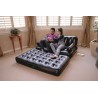 Bestway 75054 Sofa wielofunkcyjna, Materac dwuosobowy 1.88m x 1.52m x 62cm czarna