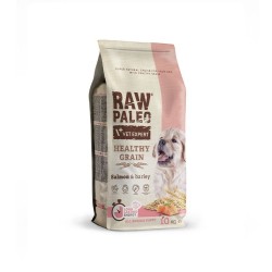 VetExpert Raw Paleo Healthy Grain Salmon&Barley Puppy - Karma sucha dla psów - 10kg