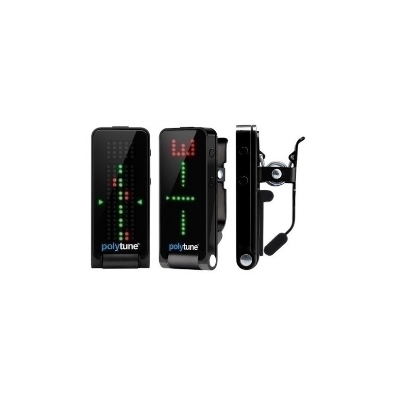 TC Electronic PolyTune Clip Black - Tuner gitarowy na klipsie czarny