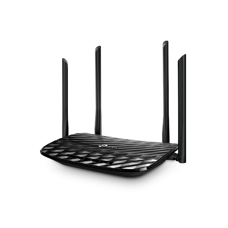 TP-Link Archer C6 router bezprzewodowy Gigabit Ethernet Dual-band (2.4 GHz/5 GHz) Czarny