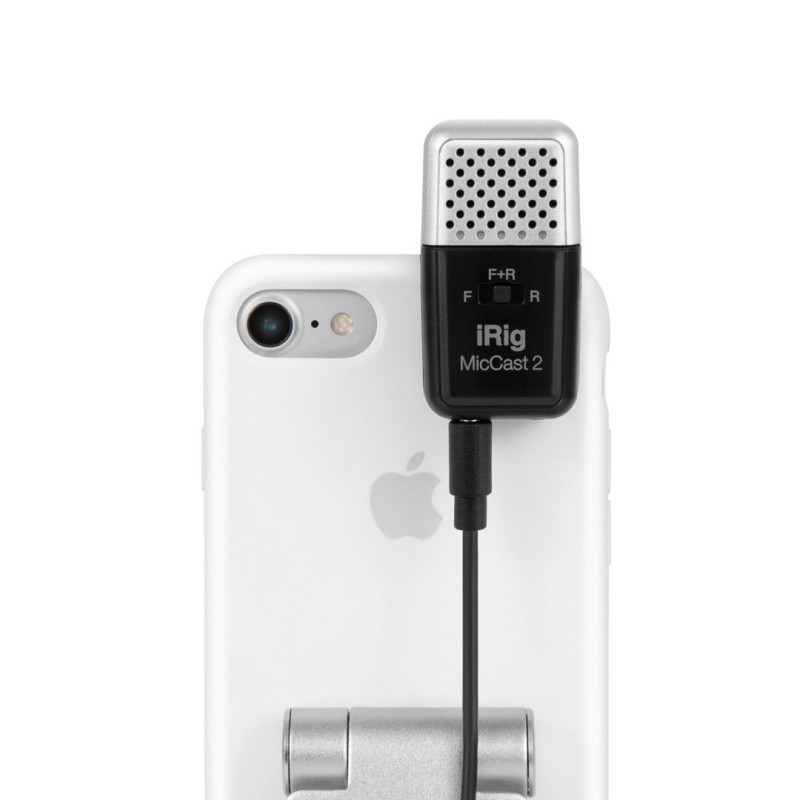 IK iRig Mic Cast 2 - Mikrofon pojemnościowy IK iRig Mic Cast 2 - Mikrofon pojemnościowy