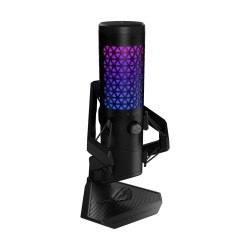 ASUS ROG Carnyx USB Gaming Microphone (25mm condenser capsule, 192kHz/24-bit, cardioid, high-pass filter, built-in pop filter,