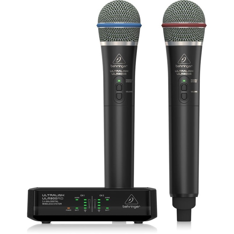 Behringer ULM302MIC - Mikrofon bezprzewodowy 2,4 GHz podwójny Behringer ULM302MIC - Mikrofon bezprzewodowy 2,4 GHz podwójny