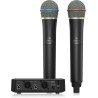 Behringer ULM302MIC - Mikrofon bezprzewodowy 2,4 GHz podwójny