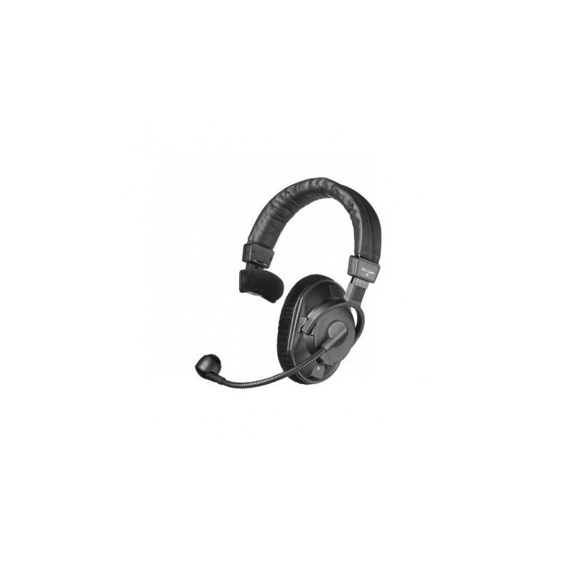 Zestaw nagłowny beyerdynamic DT 280 MK II 200/80 OHM z pojedynczą słuchawką i mikrofonem dynamicznym
