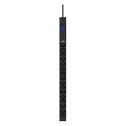 PowerWalker 10133027 rozdzielacz zasilania PDU 16 x gniazdo sieciowe 0U Czarny