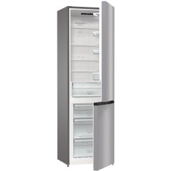 Gorenje NRK6202ES4 lodówko-zamrażarka Wolnostojący 331 l E Szary