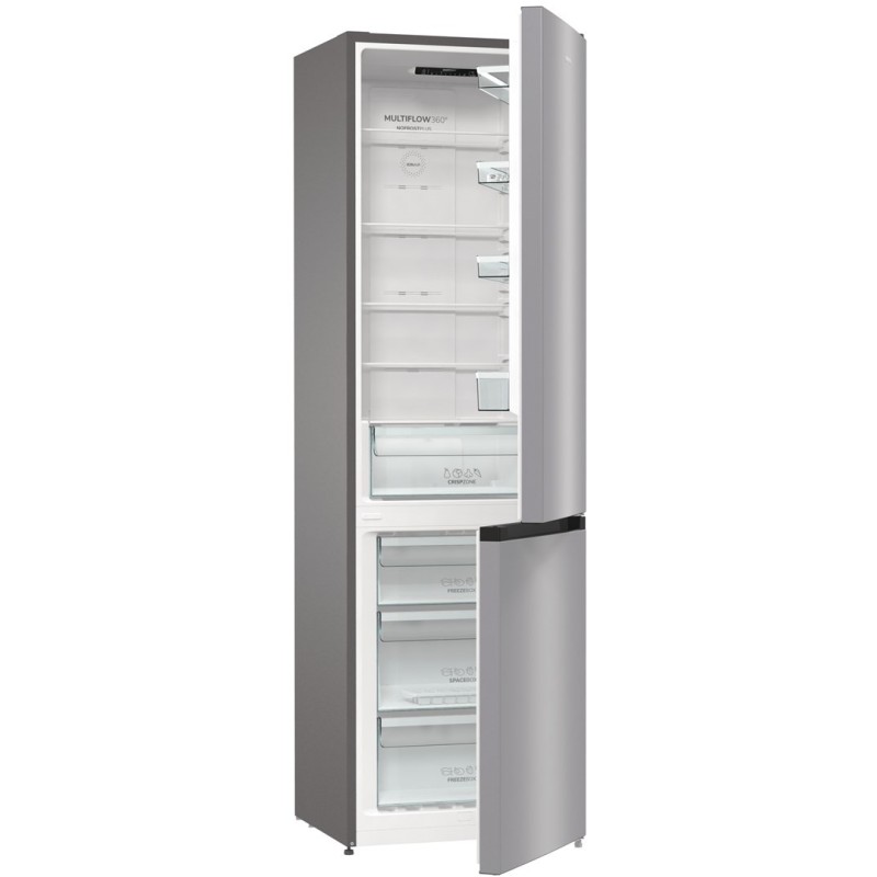 Gorenje NRK6202ES4 lodówko-zamrażarka Wolnostojący 331 l E Szary Gorenje NRK6202ES4 lodówko-zamrażarka Wolnostojący 331 l E Szary