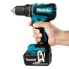 Makita DHP485Z wiertło Zamek centralny 1,1 kg Czarny, Niebieski