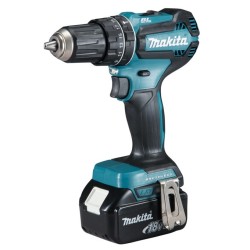 Makita DHP485RFJ wiertło 1900 RPM Zamek centralny 1,8 kg Czarny, Niebieski