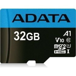 Karta pamięci z adapterem ADATA Premier AUSDH32GUICL10A1-RA1 (32GB Class 10, V10 + adapter)