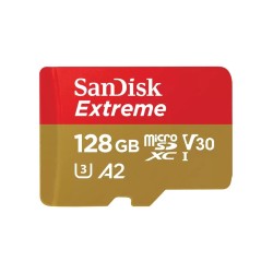 SANDISK EXTREME microSDXC 128 GB 190/90 MB/s A2