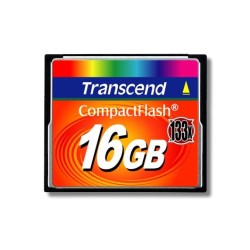 KOMPAKTOWA PAMIĘĆ FLASH 16GB 133X TS16GCF133 TRANSCEND