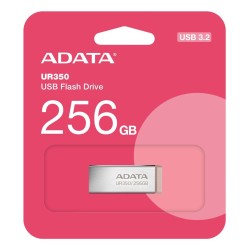 ADATA UR350 pamięć USB 256 GB USB Typu-A 3.2 Gen 1 (3.1 Gen 1) Brązowy, Stal nierdzewna