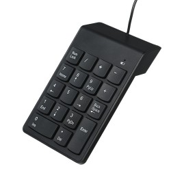 GEMBIRD KLAWIATURA NUMERYCZNA KPD-U-03 USB, US LAYOUT, 18 KLAWISZY, CZARNA