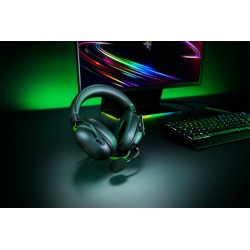 Razer Blackshark V2 X Zestaw słuchawkowy Przewodowa Opaska na głowę Gaming Czarny, Zielony