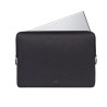RIVACASE ETUI NA LAPTOP 13,3"-14" SUZUKA, CZARNE, Z MATERIAŁU WODOODPORNEGO