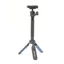 Slik Multi-Pod 3×4 statyw Uniwersalne 3 x noga Czarny, Niebieski