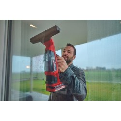 Einhell BRILLIANTO elektryczny system do czyszczenia szyb 0,3 l Czarny, Czerwony